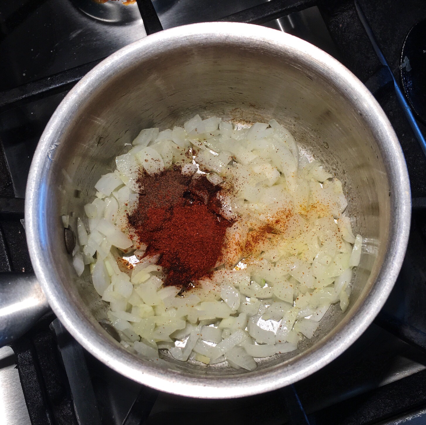 Onions and Spices for Homemade Ketchup