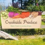 Creekside Produce Sign