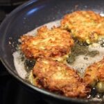 Easy Golden Zucchini Cheddar Fritters