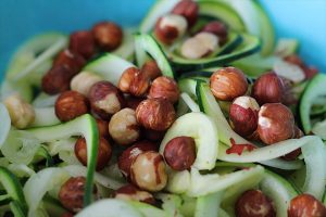 Local Vancouver Island Hazelnuts And Zoodles