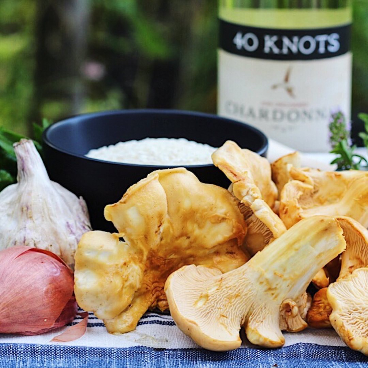 Classic Chanterelle Mushroom Risotto West Coast Kitchen Garden