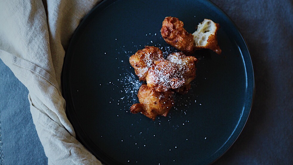 French Apple Beignets