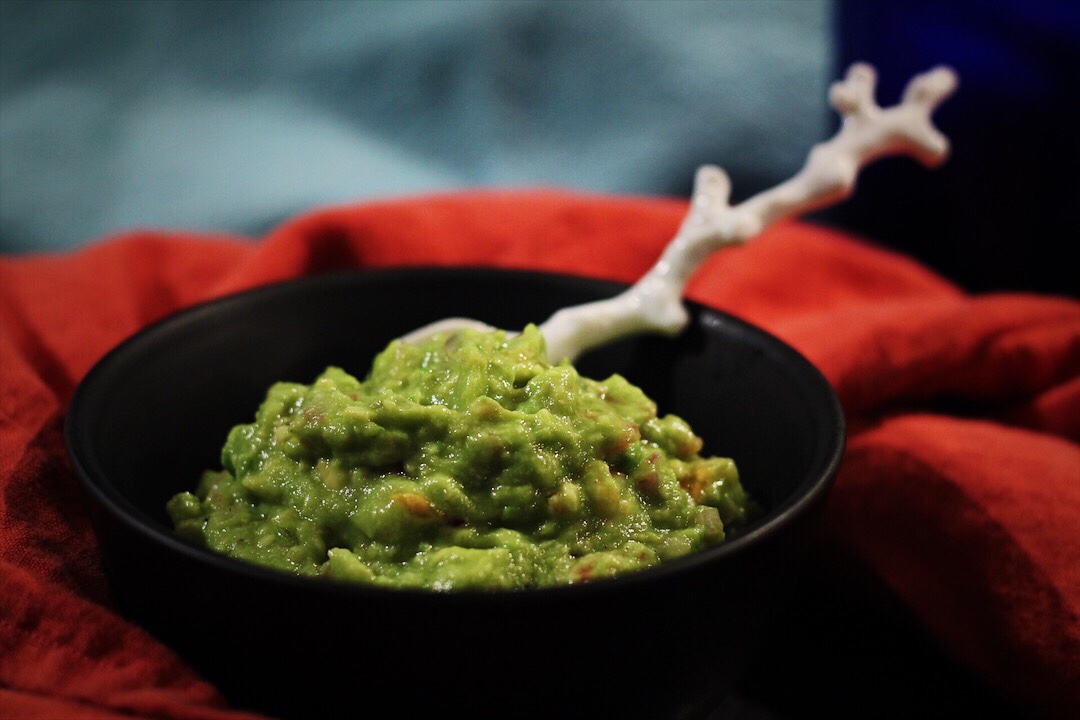 Fresh Guacamole With Real Ingredients