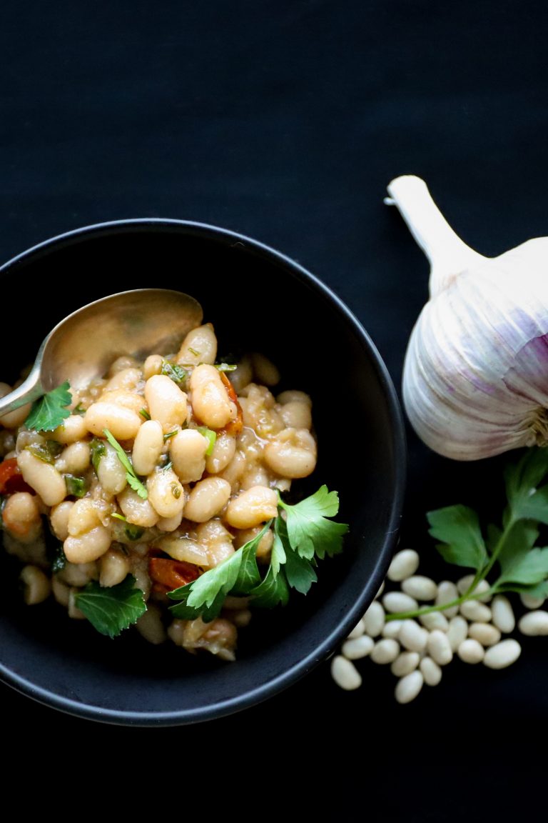 Vegan Italian White Beans - West Coast Kitchen Garden