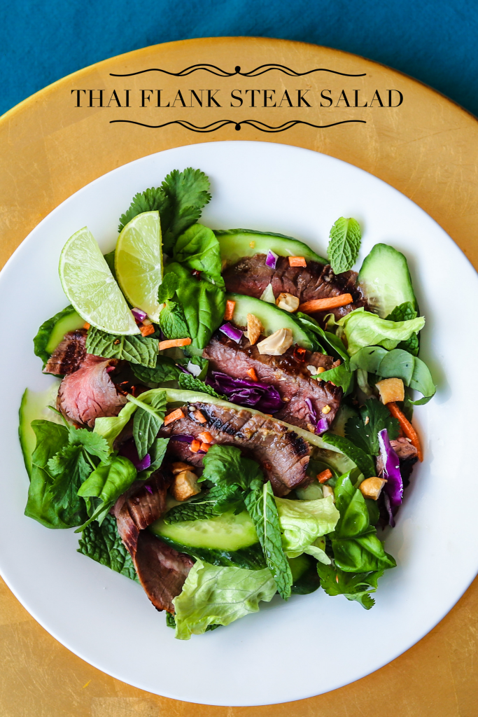 Thai Salad With Flank Steak Recipe