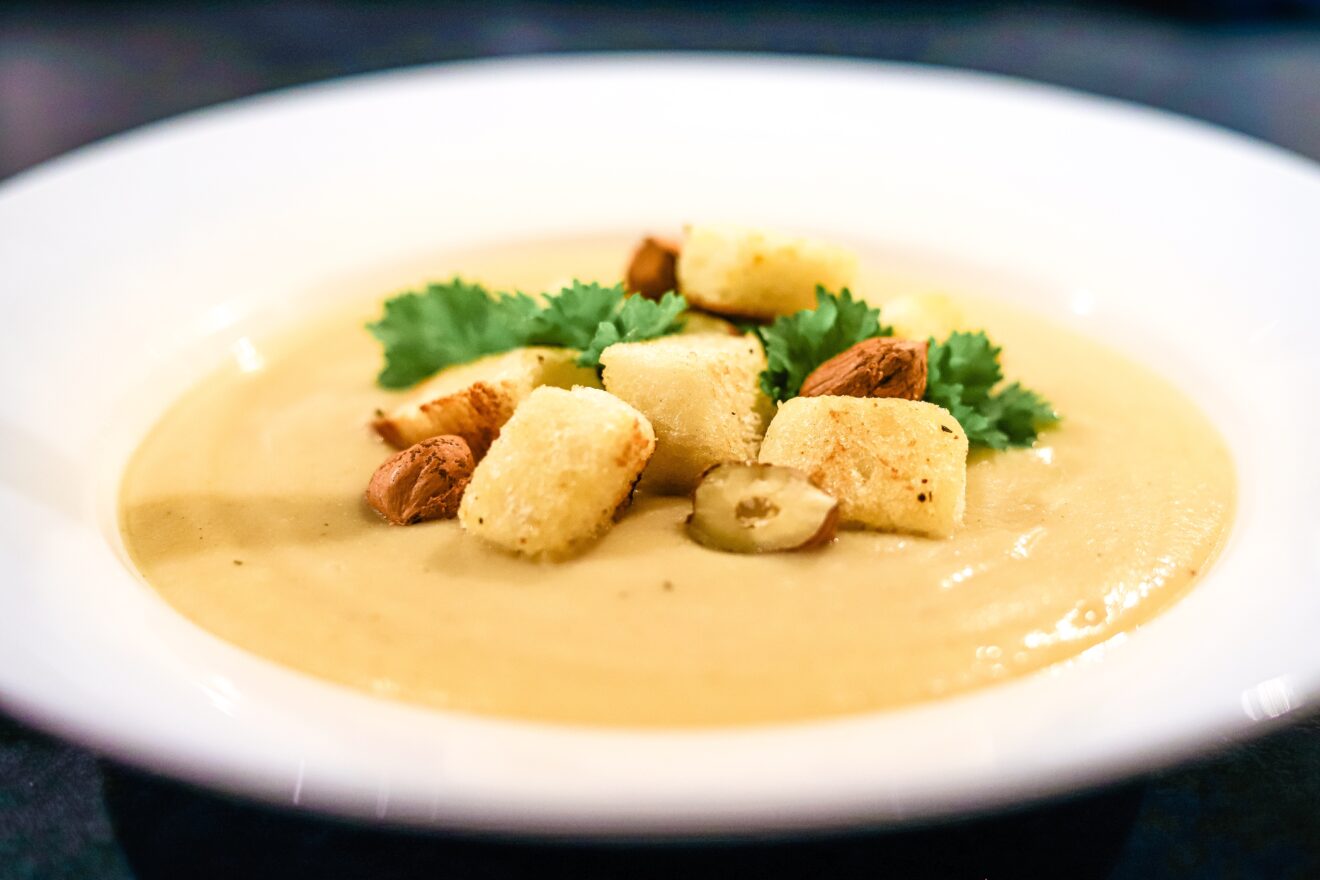 Roasted Cauliflower Soup With Hazelnuts West Coast Kitchen Garden