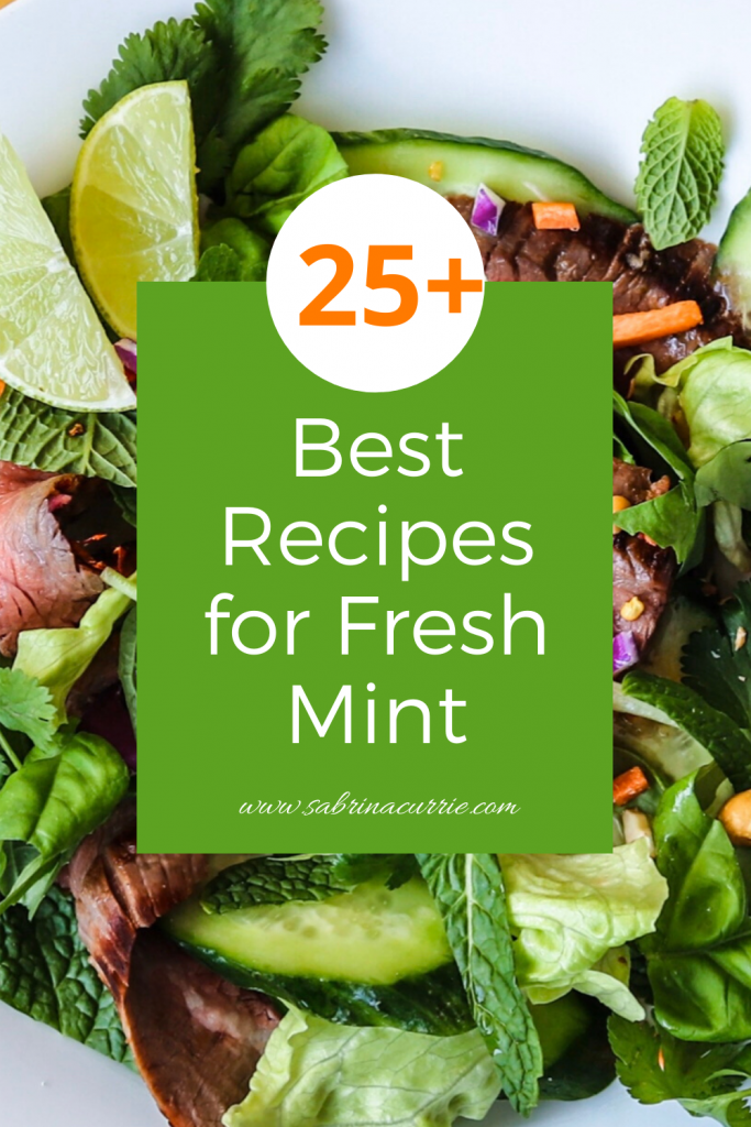 Best Recipes To Use Fresh Mint