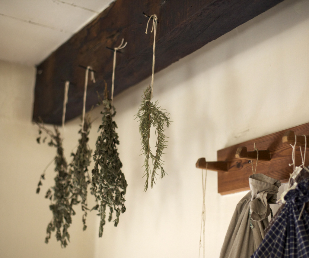 Hanging Herbs To Dry is Easy and Economical