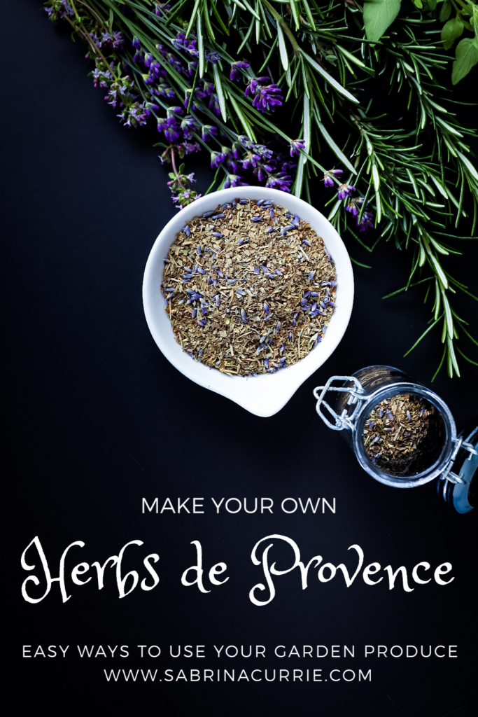 Herbes De Provence Recipe