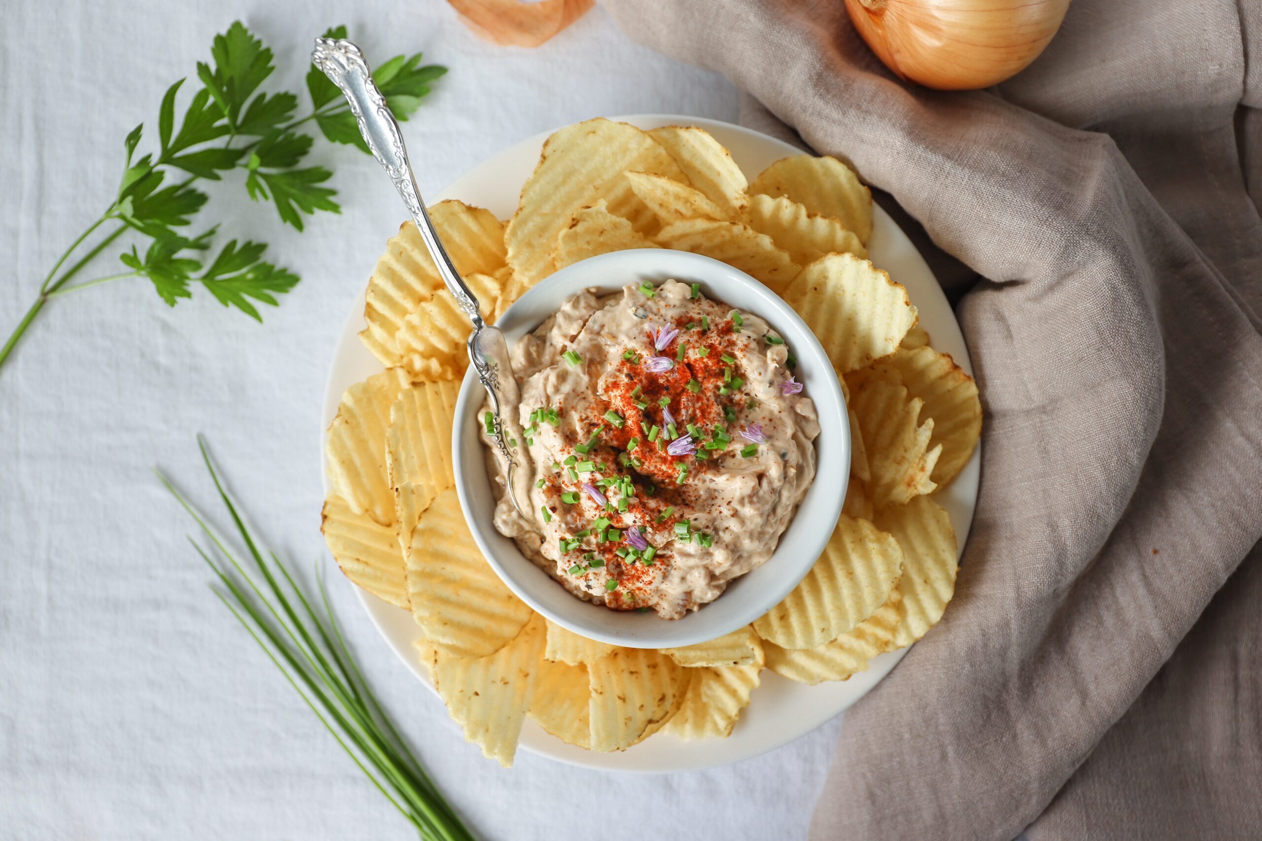 The Best Caramelized Onion And Blue Cheese Dip Ever!