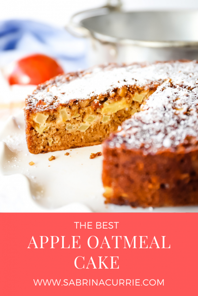 Easy and delicious Apple Oatmeal Cake