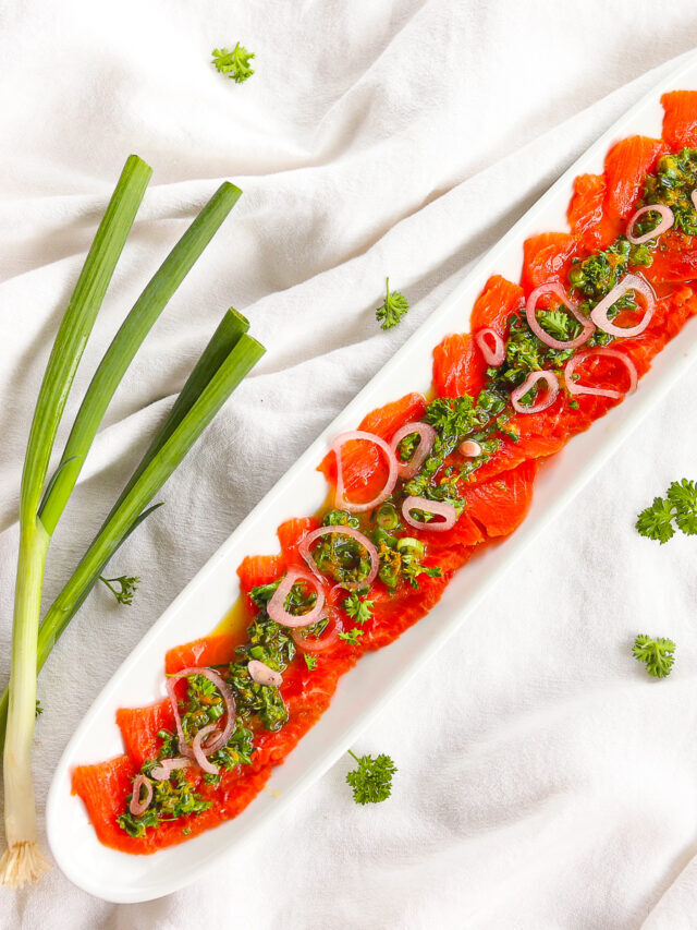 Salmon Crudo Story