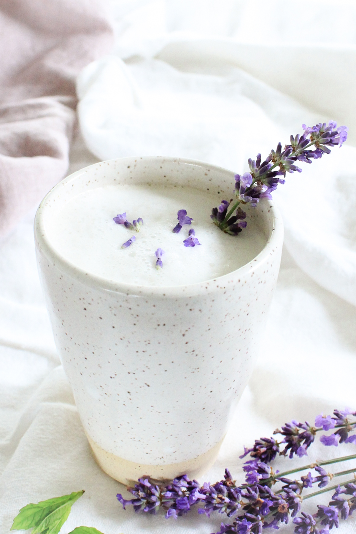 Traditional Lavender Milk Tea West Coast Kitchen Garden