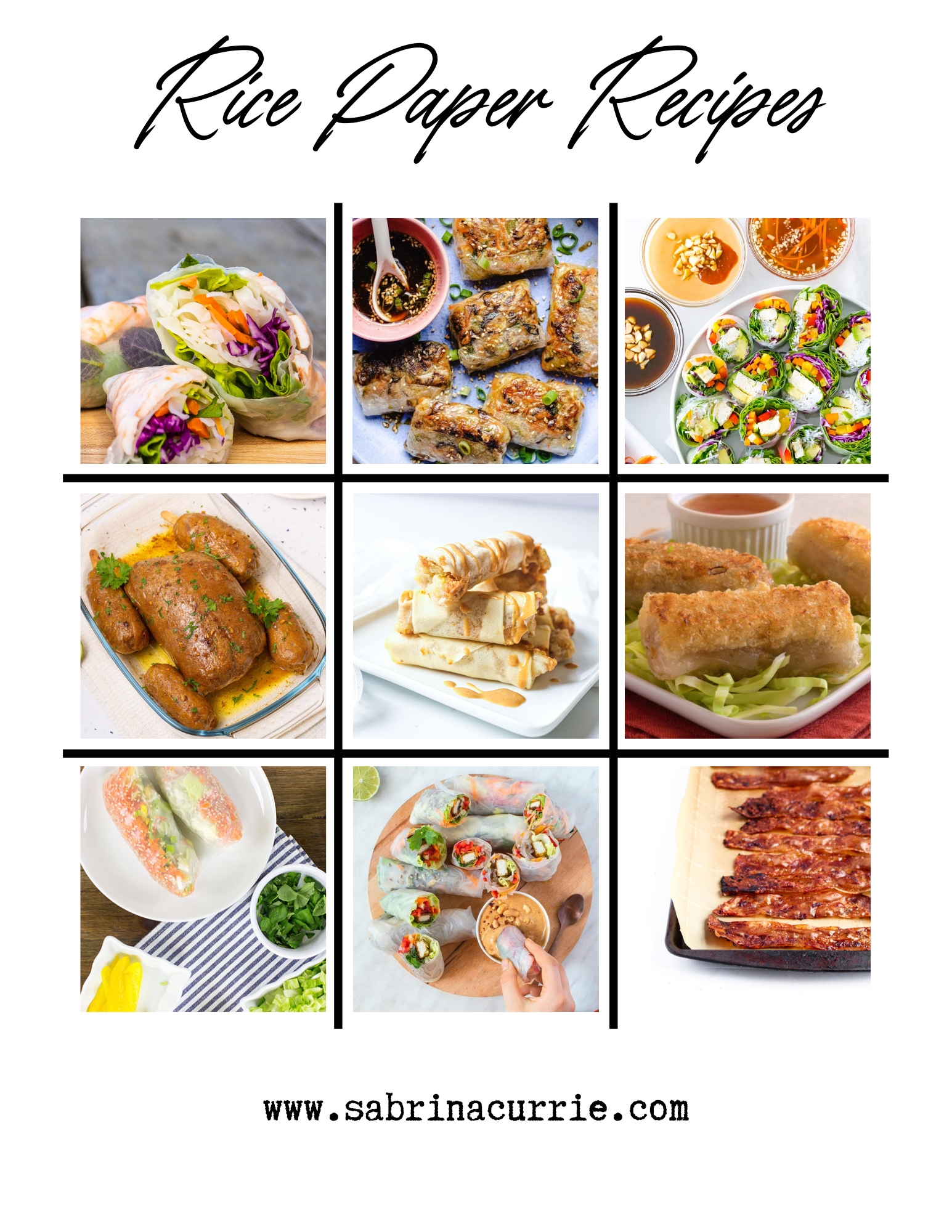 Best Rice Paper Recipes West Coast Kitchen Garden