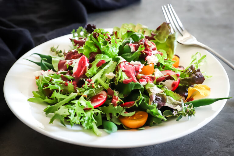 Quick And Easy Blackberry Vinaigrette Salad Dressing West Coast