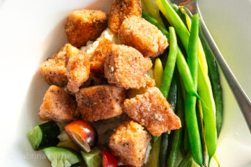 Easy Pan Fried Crispy Salmon Bites (Just 15 Minutes!) - West Coast