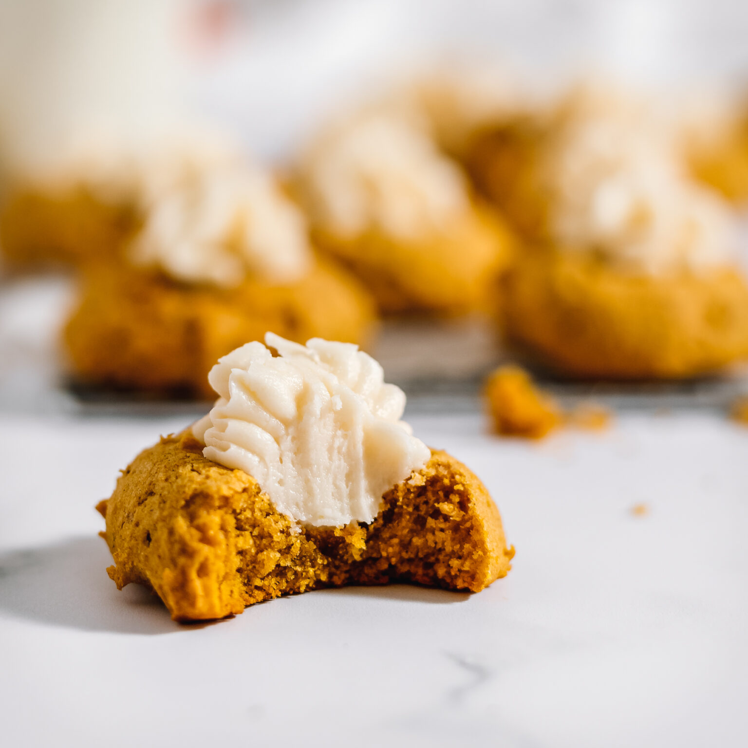 Easy Cheesecake Filled Pumpkin Thumbprint Cookies West Coast Kitchen